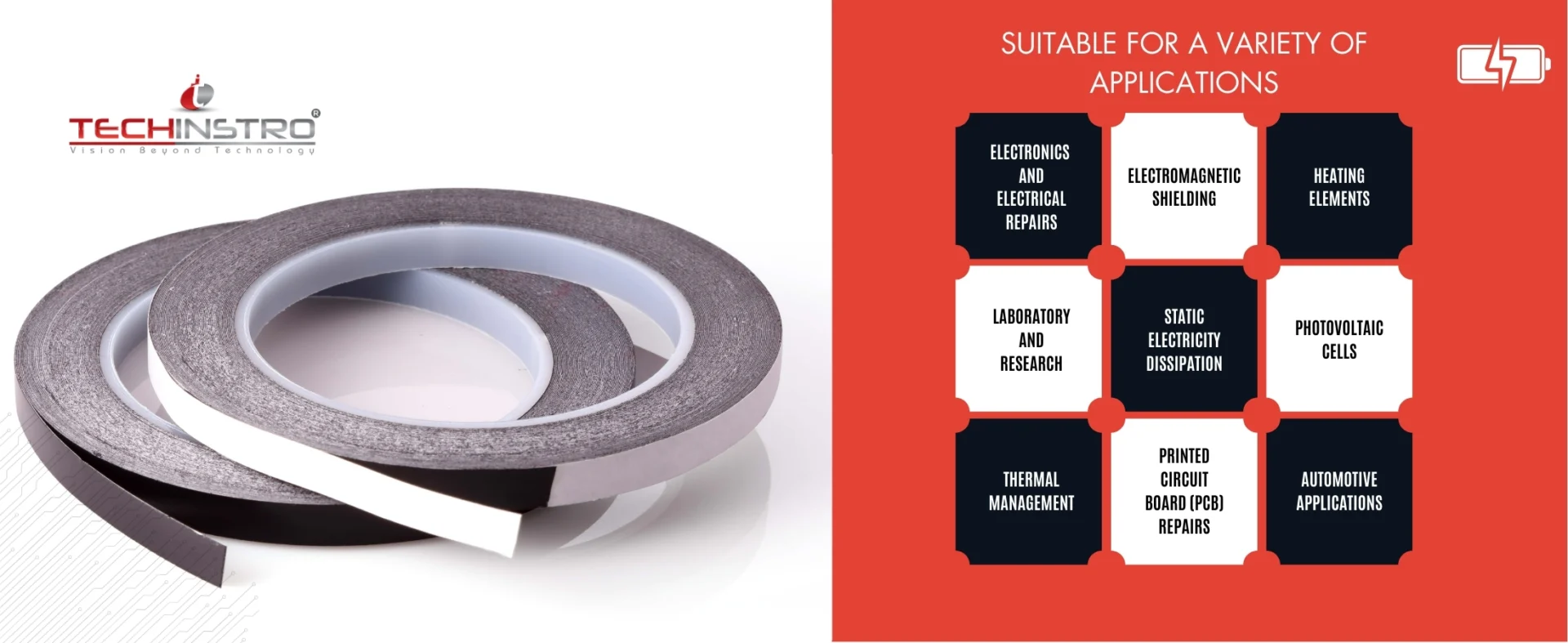 Carbon Conductive Tape 4 Carbon Conductive Tape