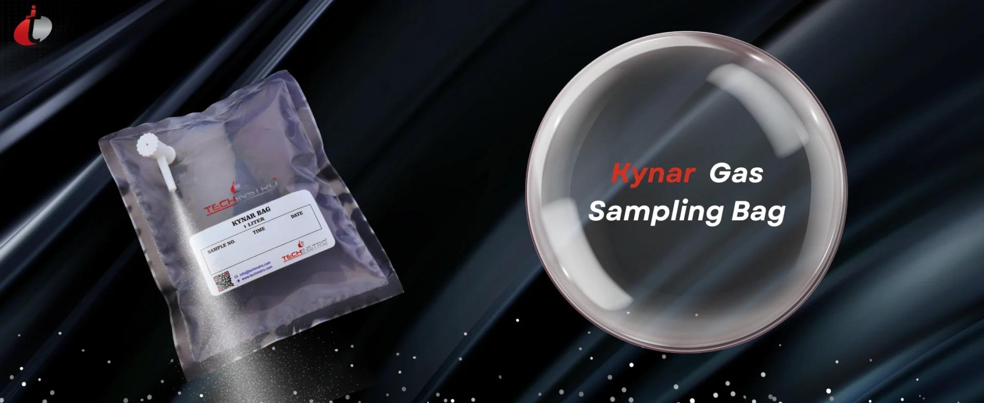 Kynar Bag for Gas Sampling